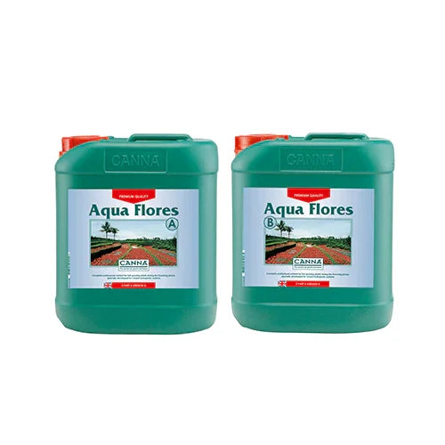 Canna Aqua Flores A+B - 5 Litre - DiscountHydro.com - 39.95 - Canna, Nutrients & Additives > A B