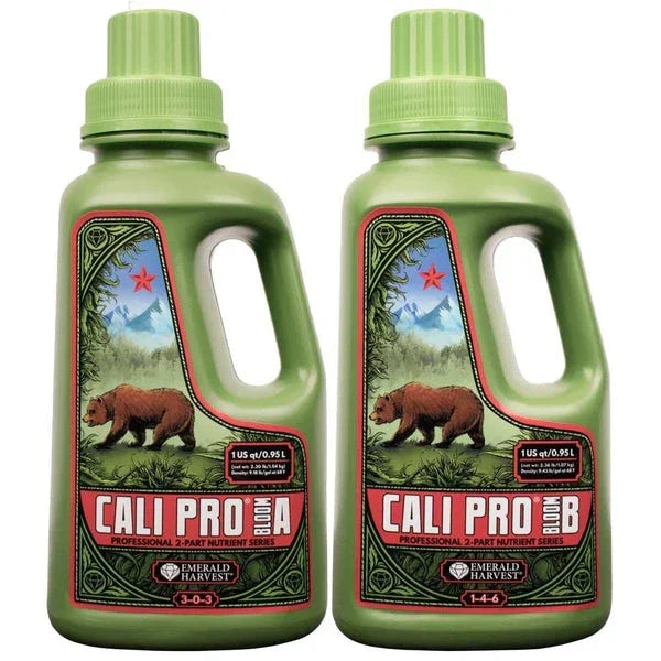 Emerald Harvest Cali Pro Bloom A+B - 0.95L - DiscountHydro.com - 32.99 - Emerald Harvest, Nutrients & Additives > A B