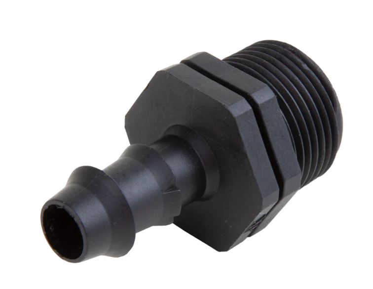 Image of a 13MM Barbed Thread Connector 3/4"