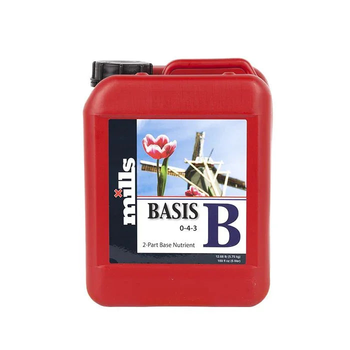 Mills Basis B - 1 Litre - DiscountHydro.com - 11.99 - Nutrients & Additives > A B