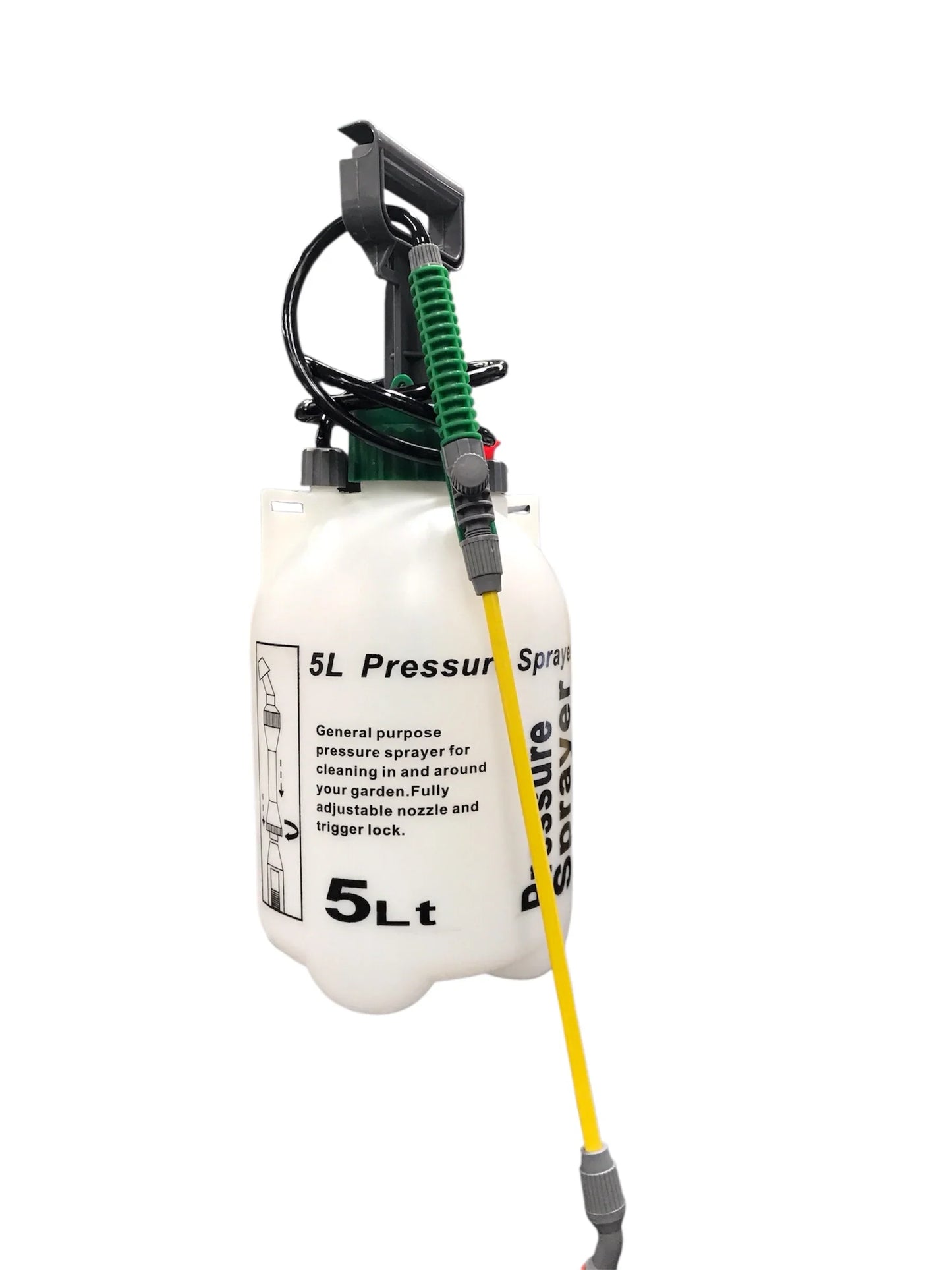 Aqualine Pump & Pressure Sprayer - 5L - DiscountHydro.com - 17.00 - Tools and Accessories > Pressure Pump Sprayers