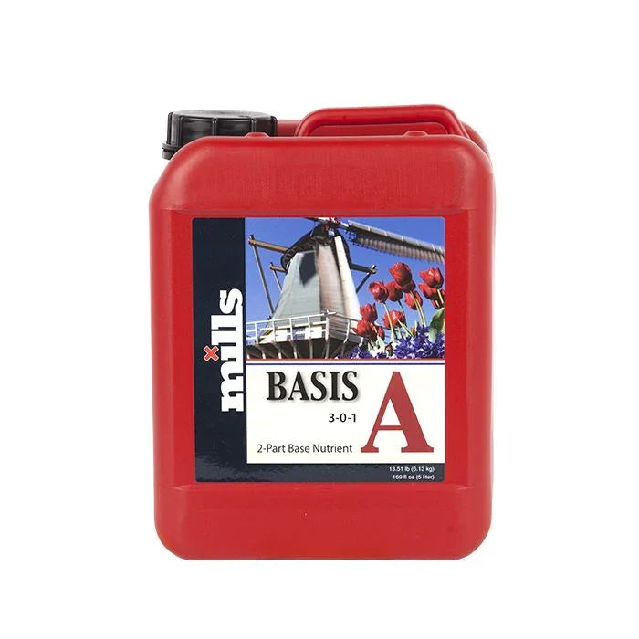 Mills Basis A - 1 Litre - DiscountHydro.com - 11.99 - Mills, Nutrients & Additives > A B
