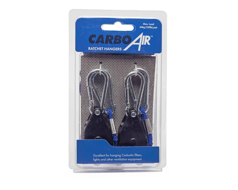 CarboAir Rope Ratchet Hangers - Default Title - DiscountHydro.com - 6.99 - Fans & Filters > Carbon Filters, Fans & Filters > Extractor Fans, Lighting > Accessories