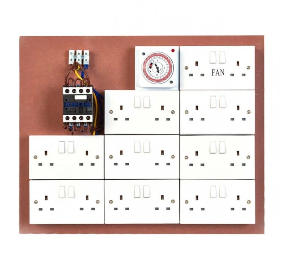 MDF Timer Board - 16 Way - DiscountHydro.com - 99.00 - Lighting > Timers & Controllers