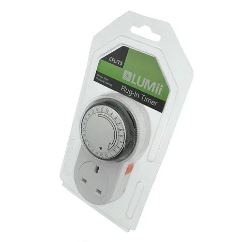 LUMii 24 Hour Manual Timer - Default Title - DiscountHydro.com - 4.13 - Lighting > Timers & Controllers
