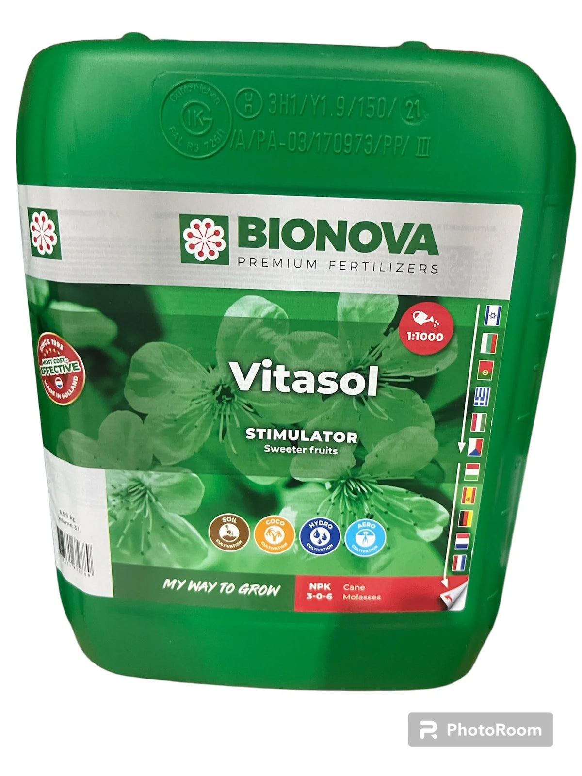Bio Nova Vitasol - 20 Litre