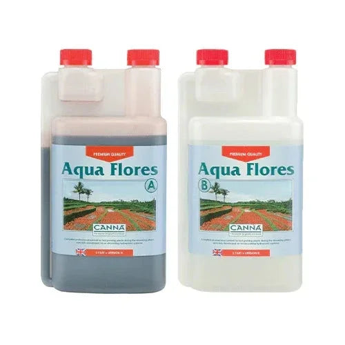 CANNA Aqua Flores is a top-quality two-part base nutrient made for optimum blooming. The product is made for ebb and flow