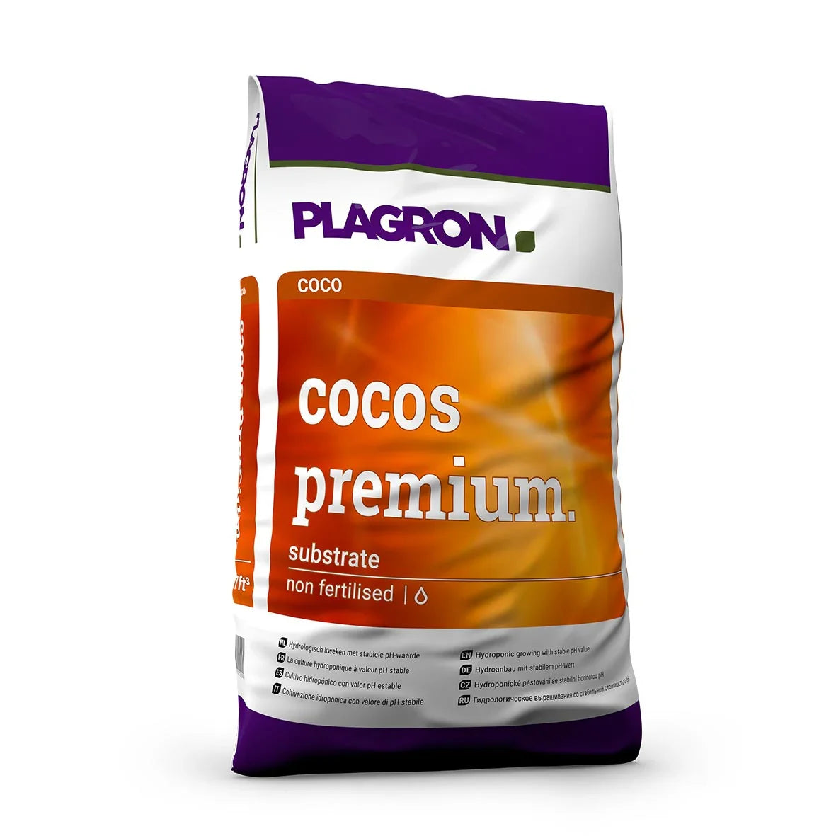 Plagron Cocos Premium 50L - Default Title - DiscountHydro.com - 14.90 - Grow Media, Grow Media > Coco Coir, Heavy/Bulky Product, plagron