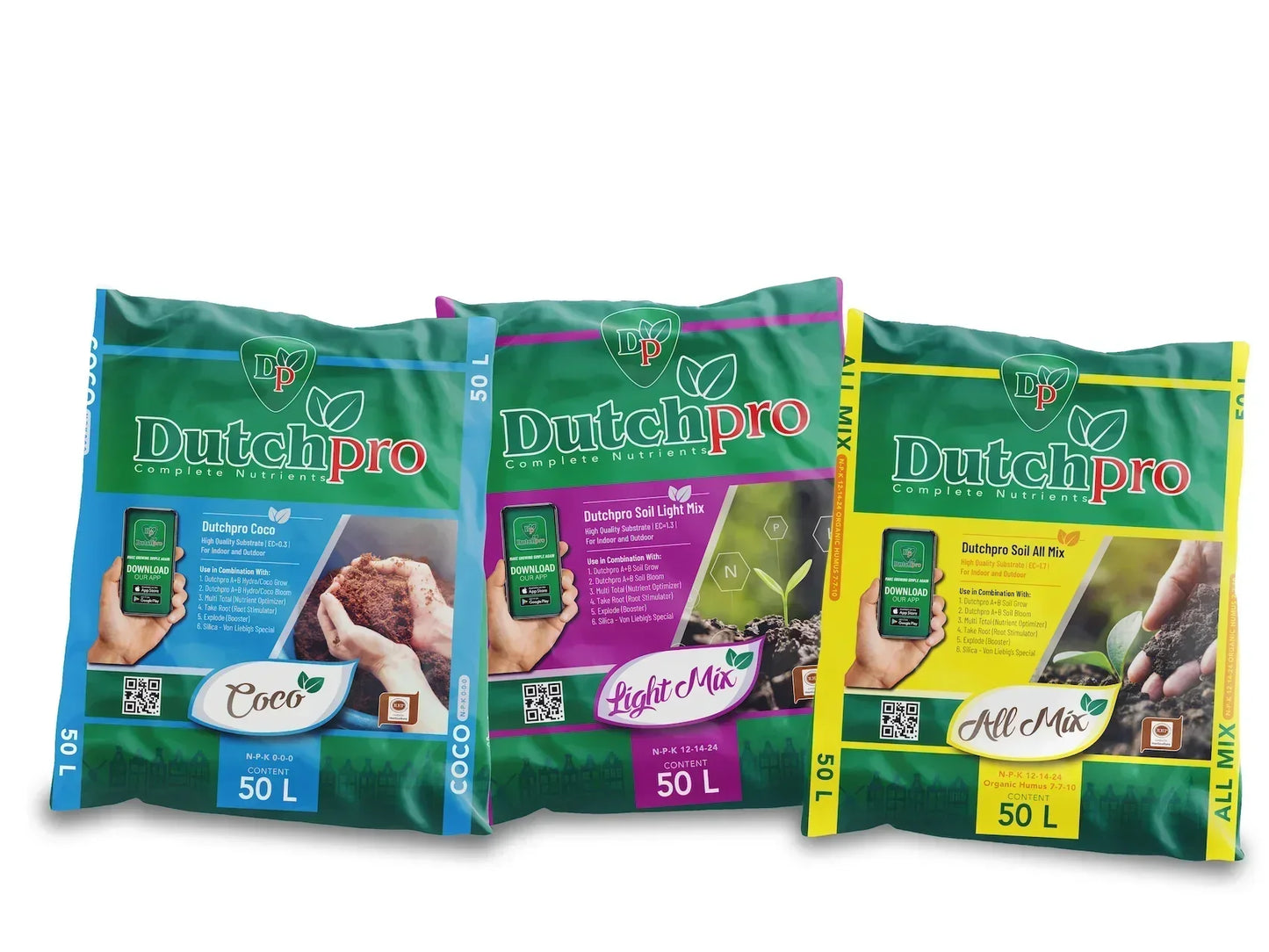 Dutch Pro Light Mix 50L - Default Title - DiscountHydro.com - 10.00 - DutchPro, Grow Media > Soil / Light Mix, Heavy/Bulky Product