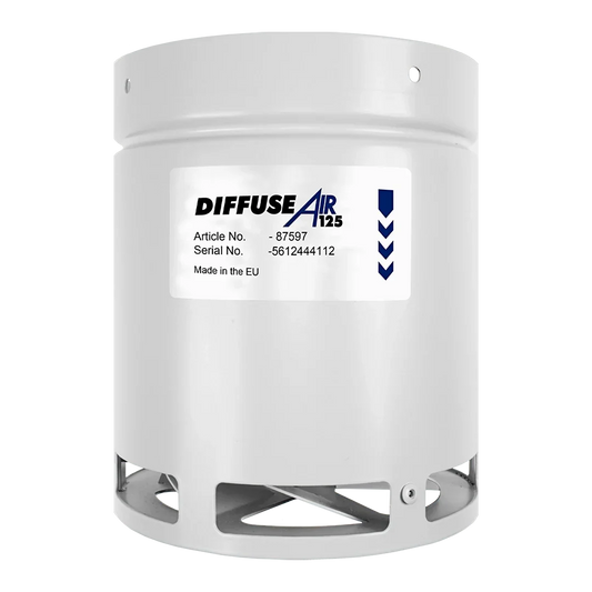 DiffuseAir system - (5inch) 125mm - DiscountHydro.com - 36.00 - DiffuseAir, Environment Control, GAS (Global Air Supplies), SystemAir