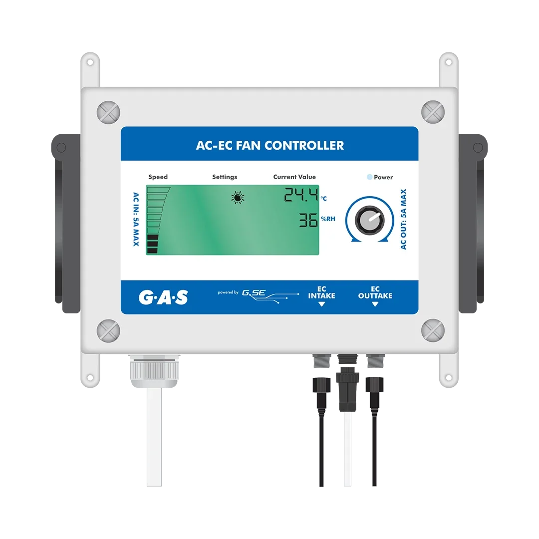 G.A.S AC-EC Digital Controller - Default Title - DiscountHydro.com - 239.00 - Fans & Filters > Fan Controllers, GAS (Global Air Supplies)