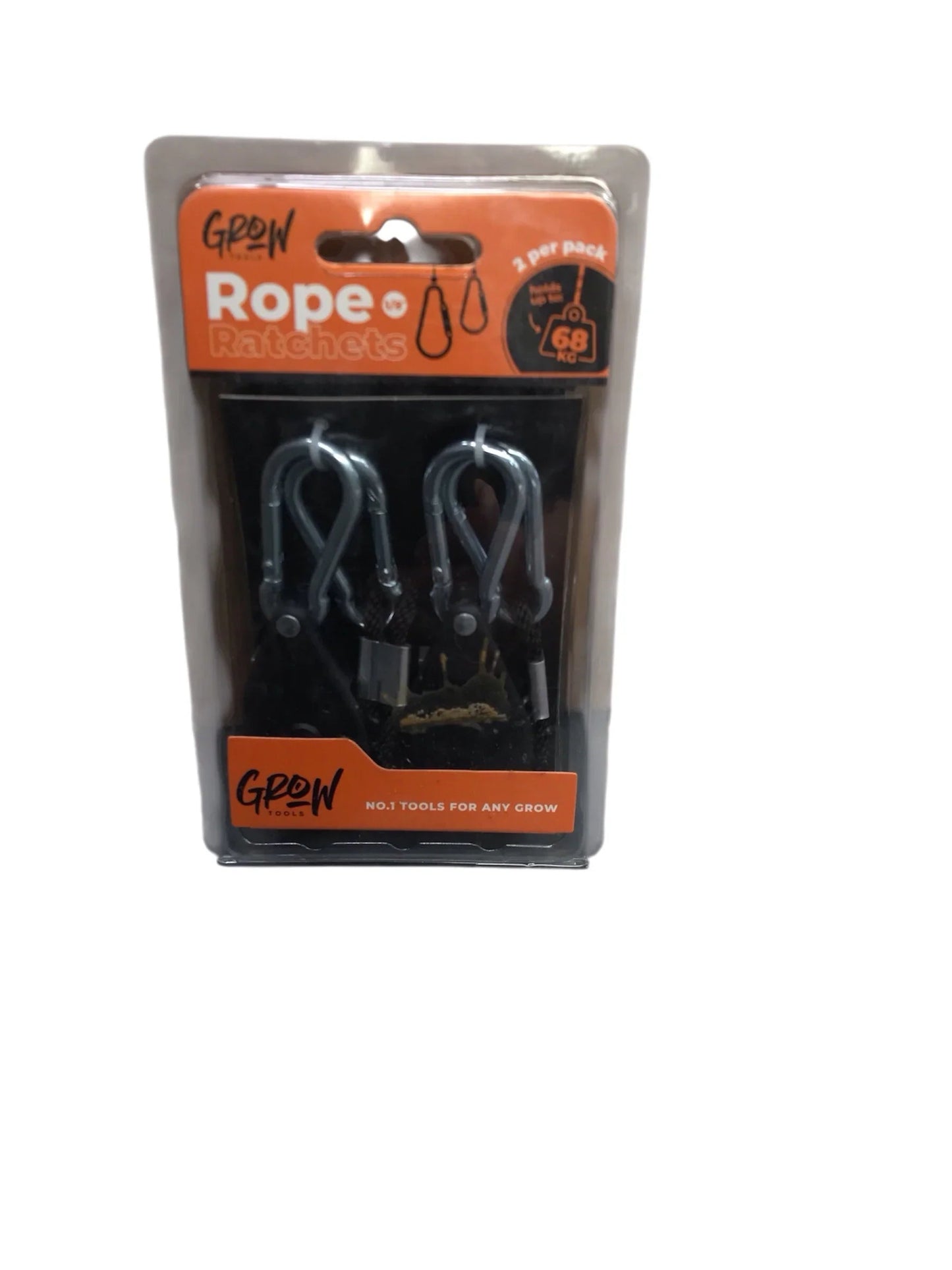 Strong, easy-to-adjust rope ratchet hangers for mounting lights, filters, and other equipment securely in your grow room.
