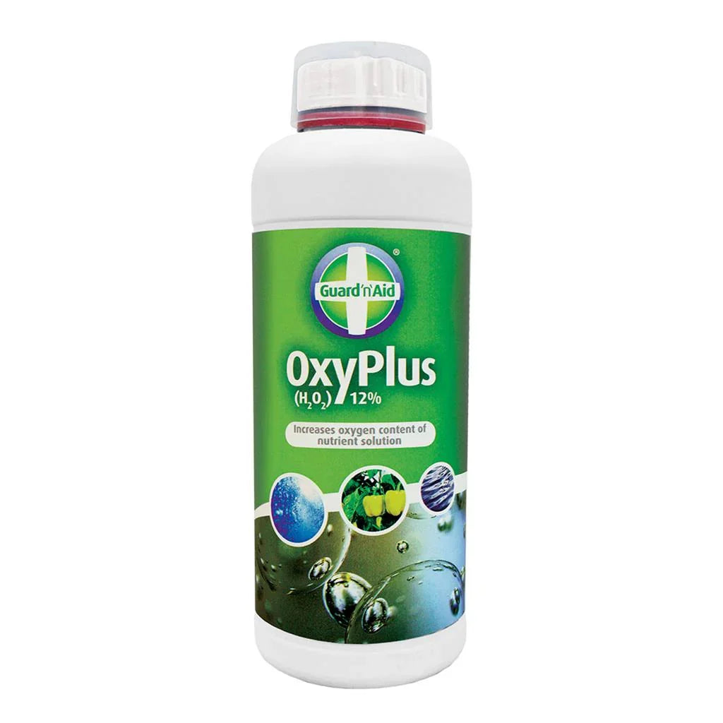 Guard'nAid OxyPlus 12% hydrogen peroxide nutrient solution for hydroponics