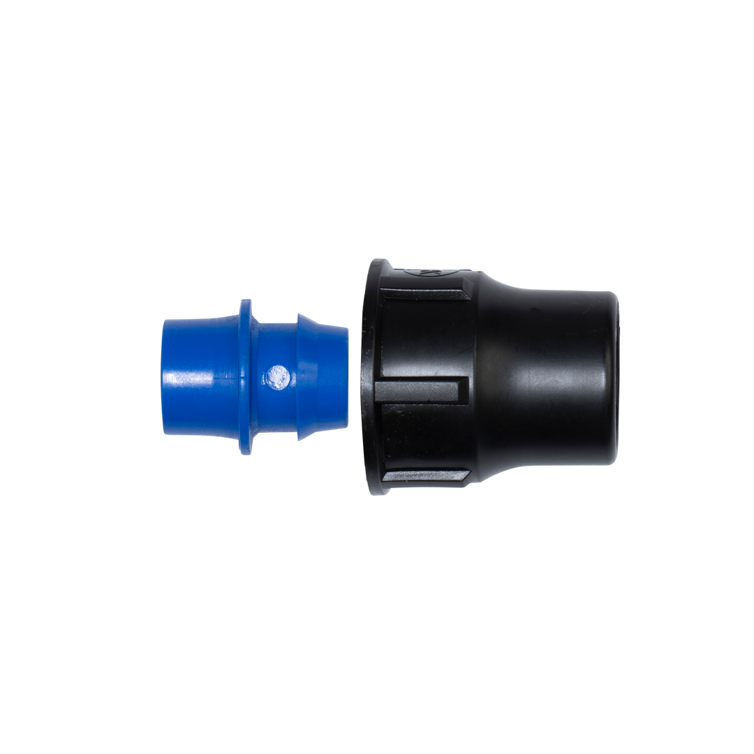 High-Pressure Nut & Blue Adaptor
