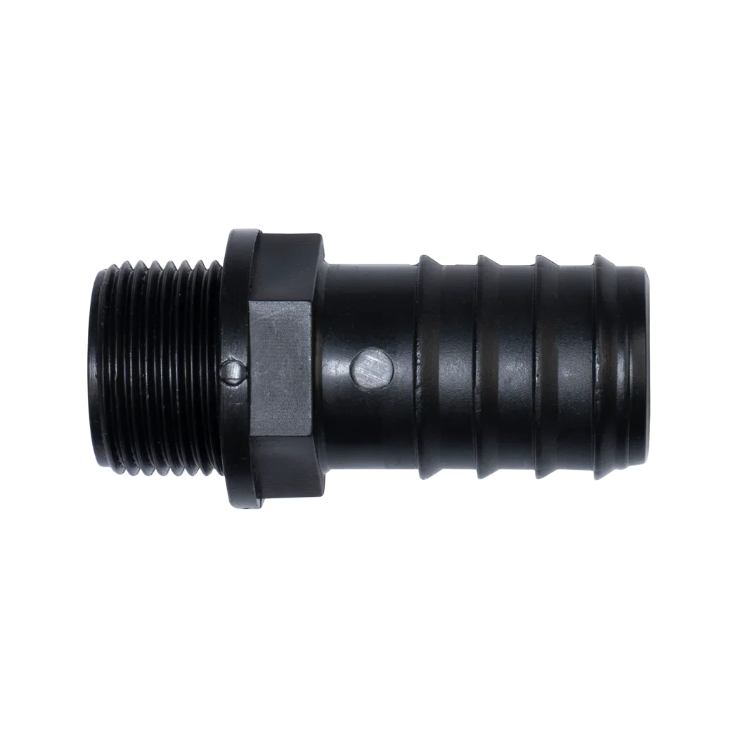 Barbed Hose Tail Connector - Male