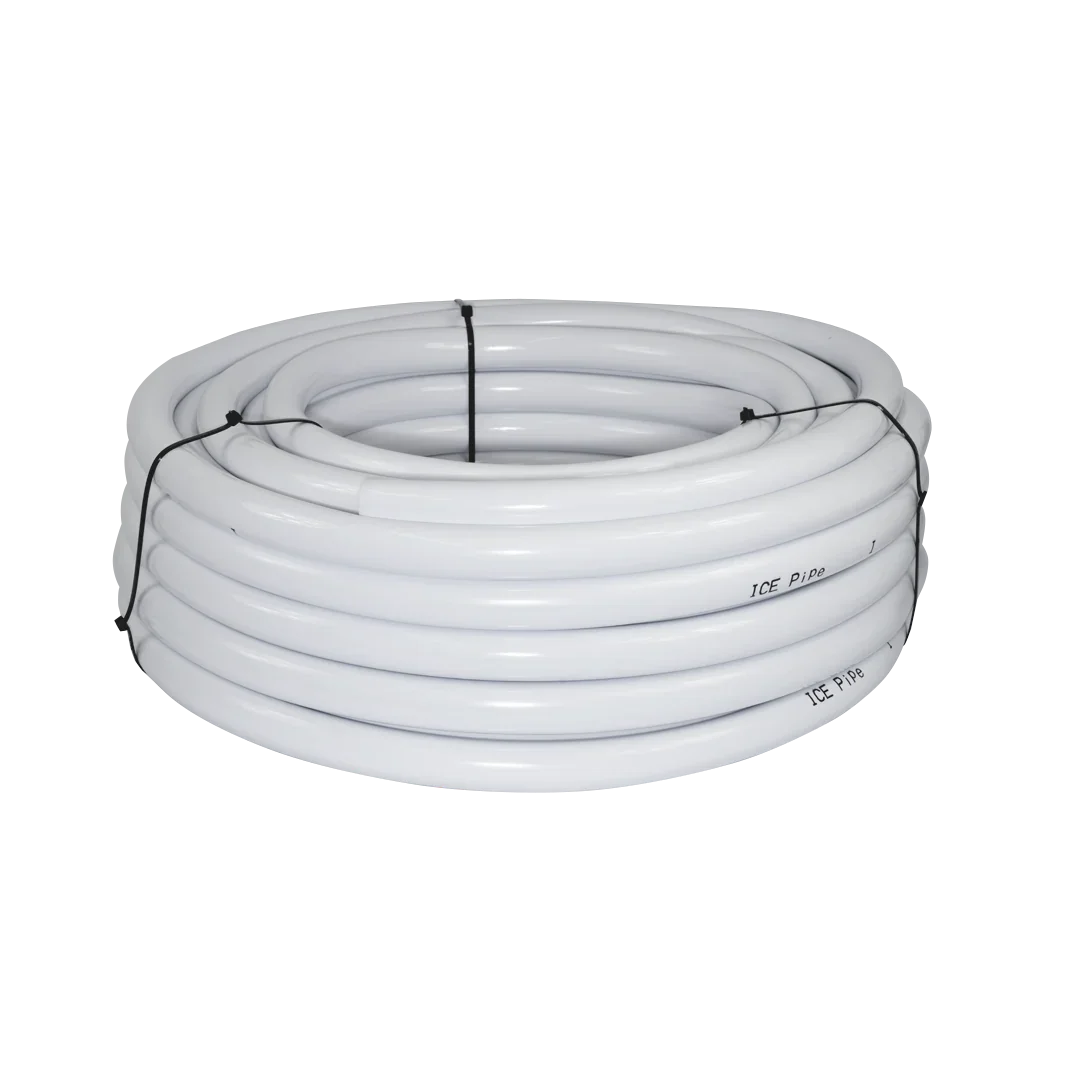 ICE Pipe ICE Pipe is designed to reflect heat and keep nutrient solution cool. The dual-core design incorporates a white