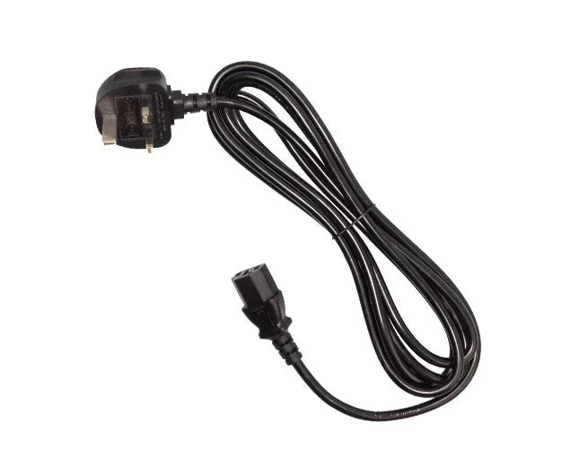 IEC connections are common on a number of products. Male IEC connection to mains UK plug. 10 Amps max load, available in 2.5