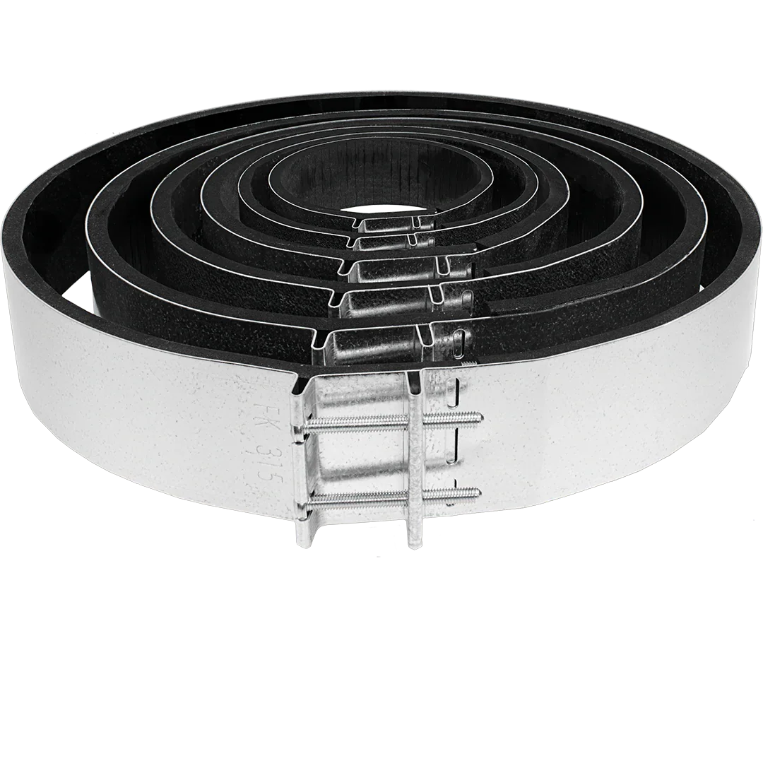 Suppress vibrations and ensure a tight fit with the Systemair fast clamp.