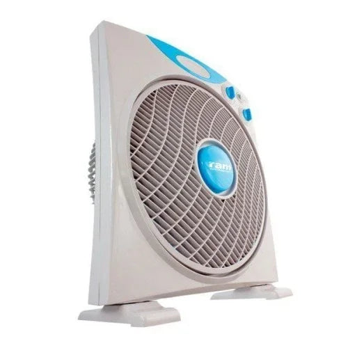 A 30cm (12") RAM ECO Fan for efficient, reliable air circulation around your grow room, helping keep temperature and