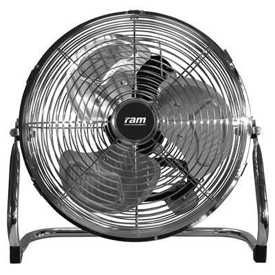The RAM Air Circulator has a stylish chrome finish, a 130˚ tilt rotation and 3 speed motors. A must have product to ensure