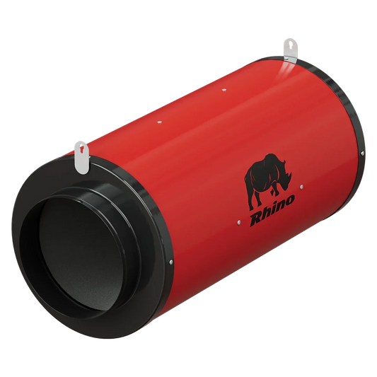 Rhino Ultra Silenced Fan EC - (8inch) 200mm - 1205 (m3/h) - DiscountHydro.com - 254.00 - Fans & Filters > Inline / Intake Fans, GAS (Global Air Supplies), Rhino