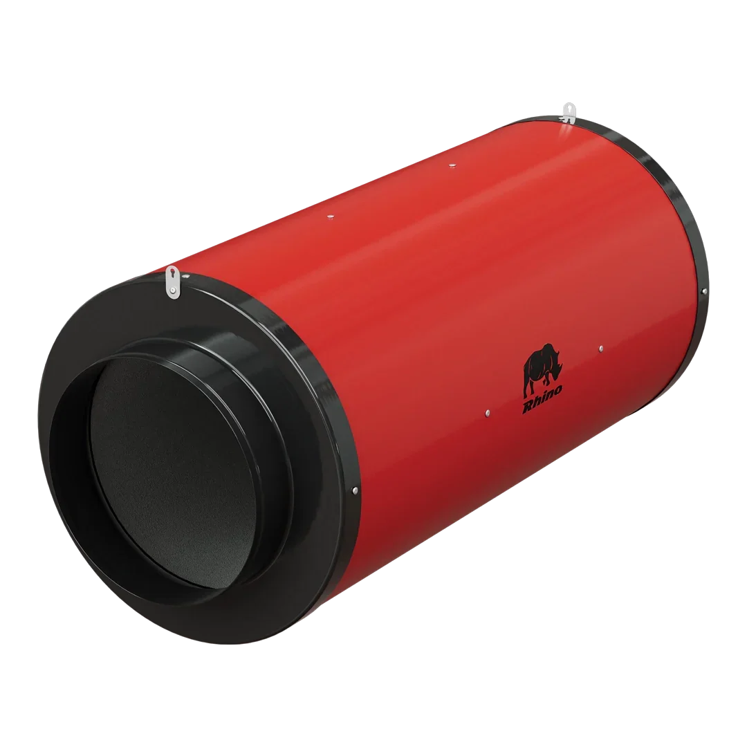 Rhino Ultra Silenced Fan EC - (14inch) 355mm - 4357 (m3/h) - DiscountHydro.com - 710.00 - Fans & Filters > Inline / Intake Fans, GAS (Global Air Supplies), Rhino