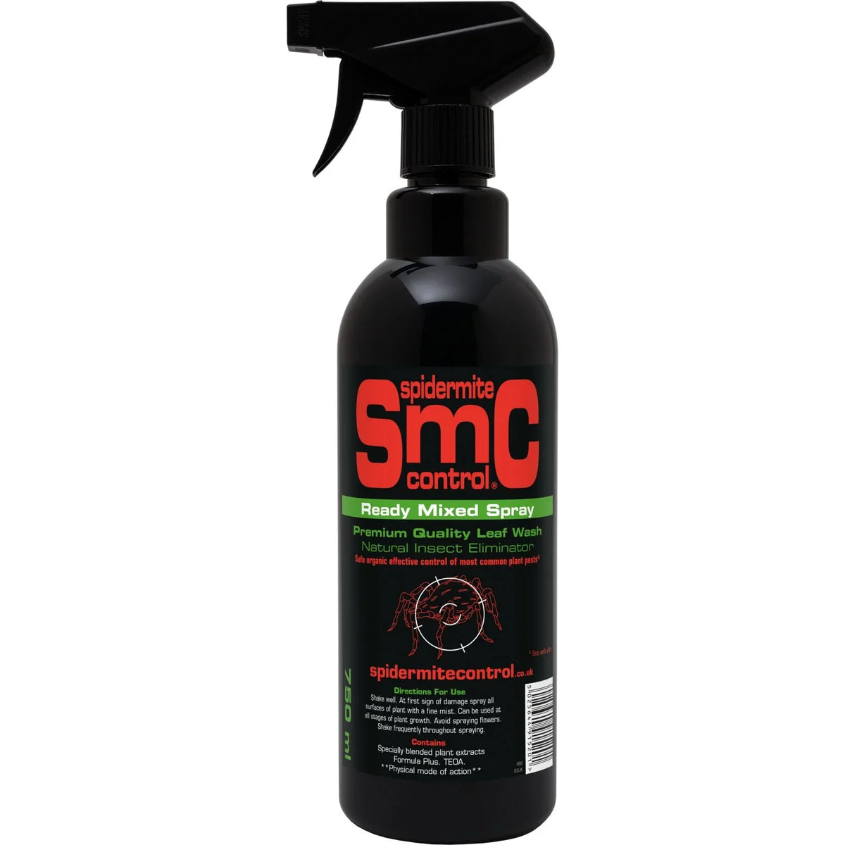 Eradicate Spider Mites with SMC Spider Mite Control SMC has been especially developed to kill spider mites. Used as