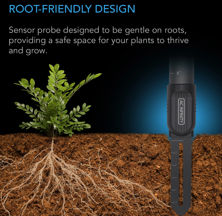 AC Infinity Soil Sensor Probe - Default Title - DiscountHydro.com - 19.99 - Tools and Accessories