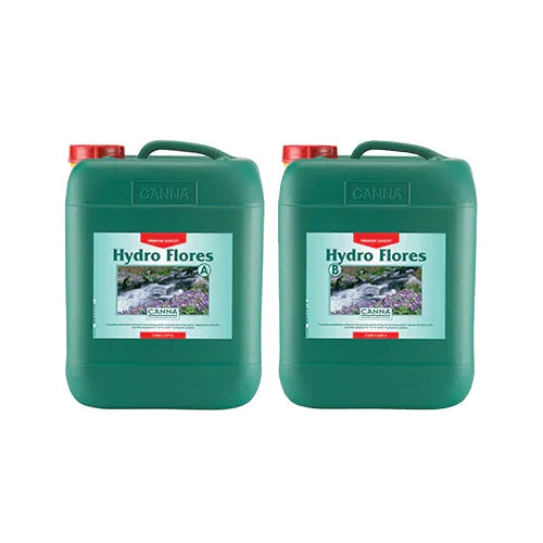 Canna Hydro Flores A+B - 10 Litre - Hard Water - DiscountHydro.com - 79.95 - Canna, Nutrients & Additives > A B
