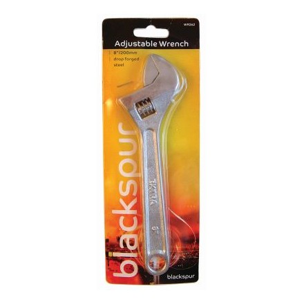BlackSpur 8" Adjustable wrench image 0