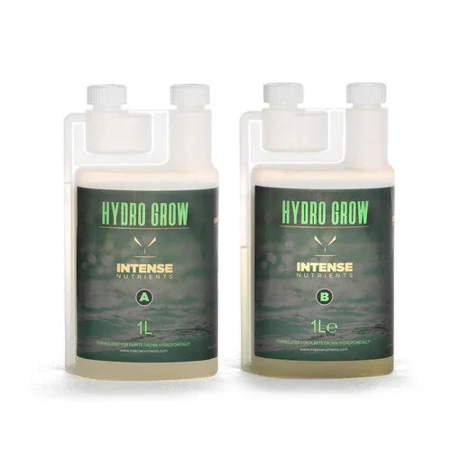 Intense Nutrients - Hydro Grow A&B - 1 Litre - DiscountHydro.com - 14.95 - Nutrients & Additives > A B