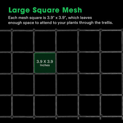 Trellis Netting - 0.6M x 1.2M (2ft x 4ft) With 4 Hooks - DiscountHydro.com - 9.99 - Tools and Accessories, Tools and Accessories > Plant Supports, Vivosun