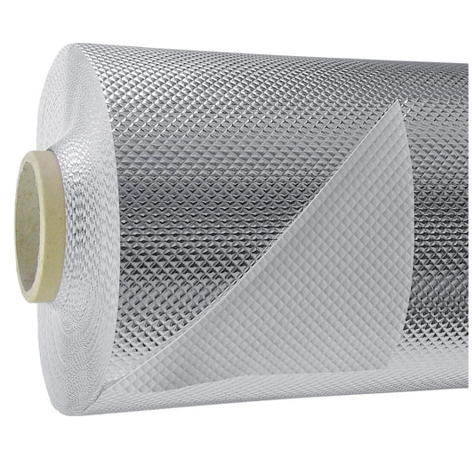 Diamond Mylar Sheeting (110mu) Diamond Mylar is a tough, hard wearing Mylar designed to eliminate grow room hot spots by