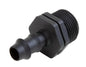 13mm barbed thread connector 3/4" This 3/4" M.BSP to 13mm barbed fitting is designed for secure connections between 3/4" BSP