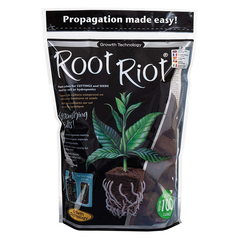 Growth Technology Root Riot - Refill bag x 100 image