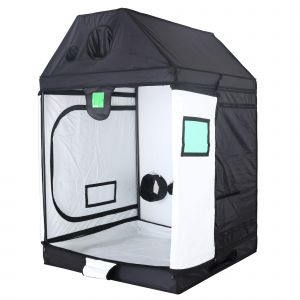 BudBox Roof Tent - 1.2m x 1.2 x 1.8 (XL Roof) Silver (05609) - DiscountHydro.com - 198.00 - BudBox, BudBox Pro, Grow Tents > Grow Tents