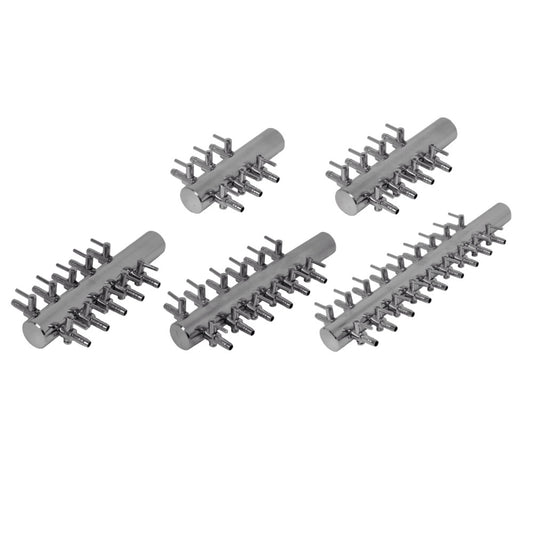 10 way steel manifold image 0