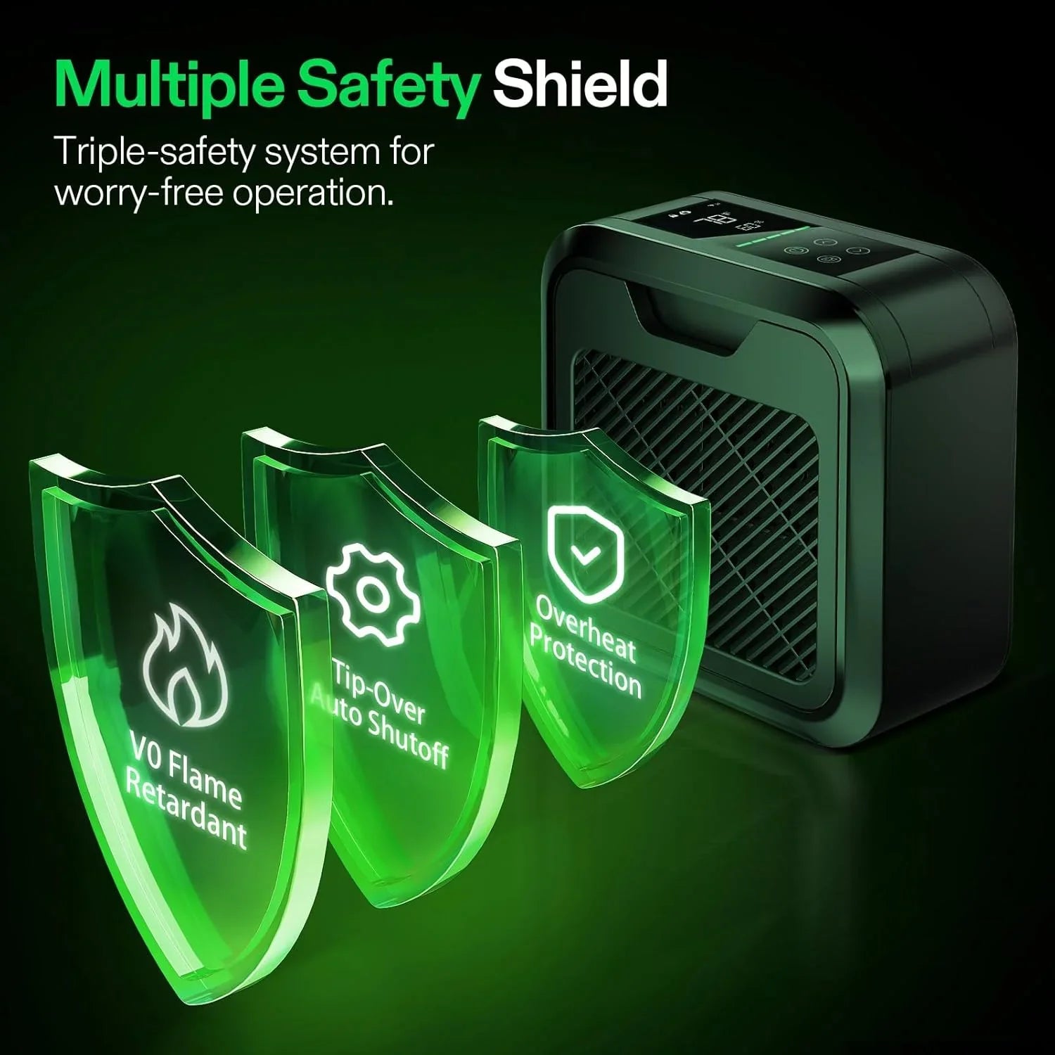 AeroFlux Smart Grow Tent Heater with VPD Control - 700W - Default Title - DiscountHydro.com - 109.00 - Environment Control > Heaters, Vivosun