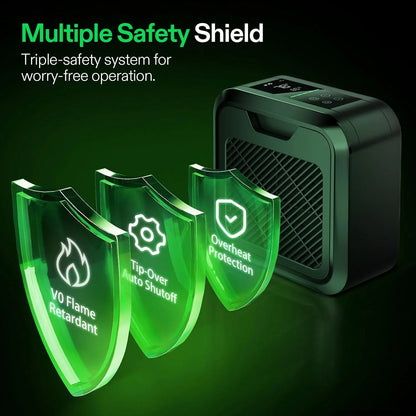 AeroFlux Smart Grow Tent Heater with VPD Control - 700W - Default Title - DiscountHydro.com - 109.00 - Environment Control > Heaters, Vivosun