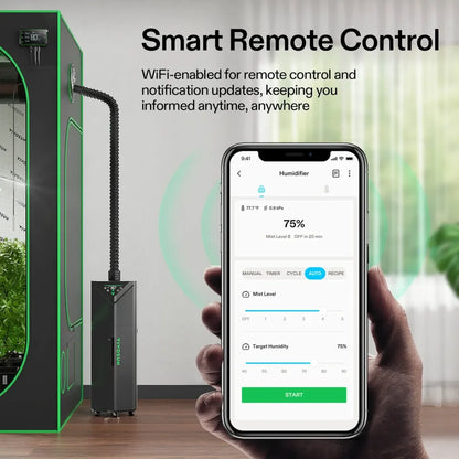 AeroStream Humidifier with Enviro-Probe - H05 - 5L Tank - DiscountHydro.com - 69.99 - Environment Control, Environment Control > Humidifiers, Vivosun