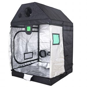 BudBox Roof Tent - 1.2m x 1.2 x 1.8 (XL Roof) Silver (05609) - DiscountHydro.com - 198.00 - BudBox, BudBox Pro, Grow Tents > Grow Tents