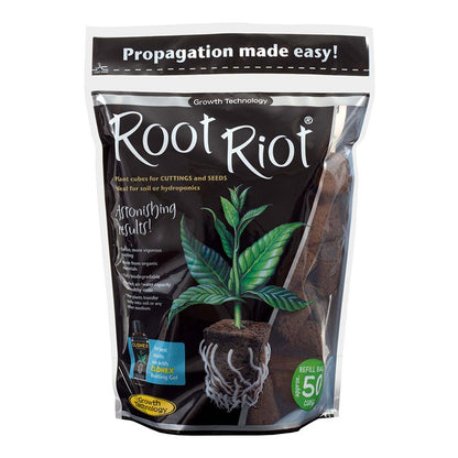 Growth Technology Root Riot - Refill bag x 50 image