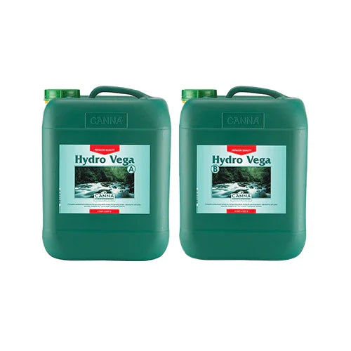 Canna Hydro Vega A+B - 10 Litre - Hard Water - DiscountHydro.com - 69.95 - Canna, Nutrients & Additives > A B