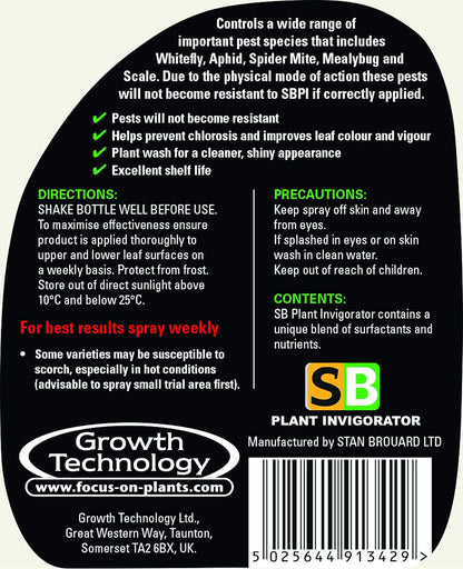 SB Plant Invigorator 500ml Ready to use