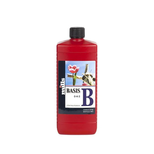 Mills Basis B - 1 Litre - DiscountHydro.com - 11.99 - Nutrients & Additives > A B