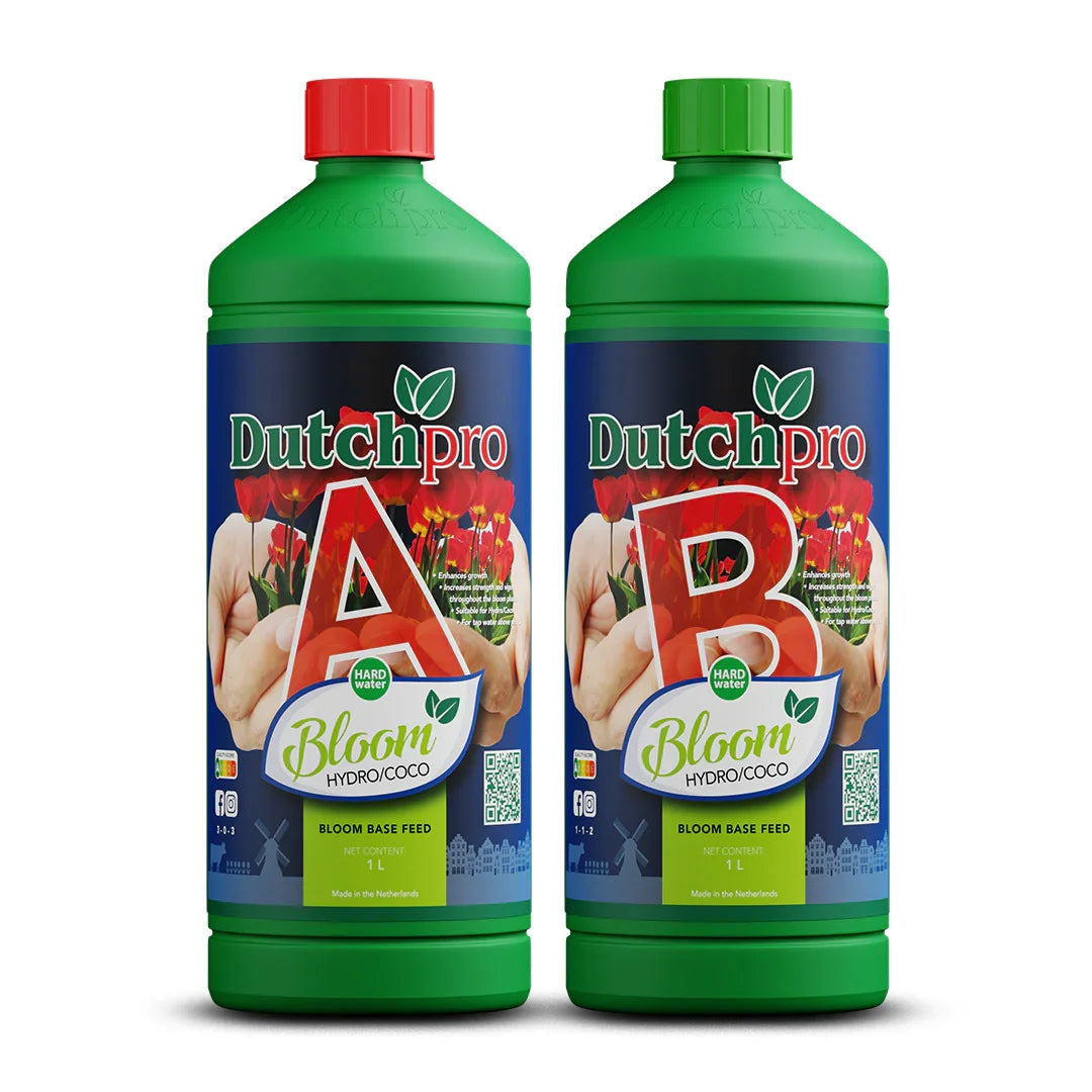 DutchPro Hydro/Coco Bloom A + B Hard Water - 1L - DiscountHydro.com - 19.00 - DutchPro, Nutrients & Additives, Nutrients & Additives > A B