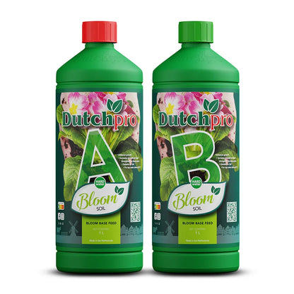 DutchPro Soil Bloom A+B Hard Water - 1L - DiscountHydro.com - 19.00 - DutchPro, Nutrients & Additives, Nutrients & Additives > A B