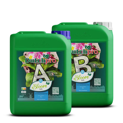 DutchPro Soil Bloom A + B Soft Water - 1L - DiscountHydro.com - 19.00 - DutchPro, Nutrients & Additives, Nutrients & Additives > A B