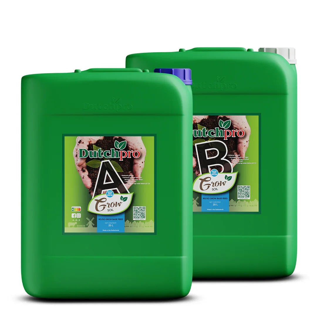 DutchPro Soil Grow A+B Soft Water - 1L - DiscountHydro.com - 19.00 - DutchPro, Nutrients & Additives, Nutrients & Additives > A B