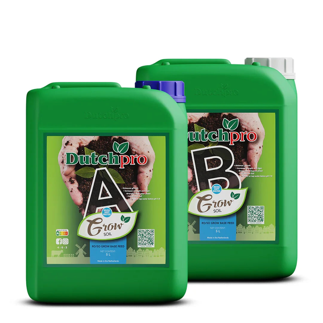 DutchPro Soil Grow A+B Soft Water - 1L - DiscountHydro.com - 19.00 - DutchPro, Nutrients & Additives, Nutrients & Additives > A B